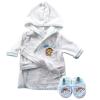 image:imageLuvable Friends Unisex Baby Cotton Terry Bathrobe Yellow One SizeBlue Monkey