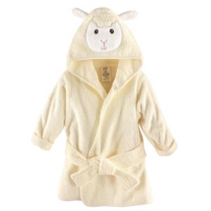 image:imageLuvable Friends Unisex Baby Cotton Animal Face Bathrobe Lamb One SizeLamb