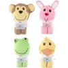 image:imageLuvable Friends Unisex Baby Cotton Animal Face Hooded Towel Moose One SizeDuck