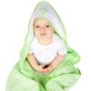 image:imageLuvable Friends Unisex Baby Cotton Hooded Towel Blue One SizeGreen