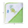 image:imageLuvable Friends Unisex Baby Cotton Hooded Towel Blue One SizeGreen