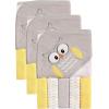 image:imageLuvable Friends Unisex Baby Hooded Towel with Five Washcloths Elephant Spray One SizeOwl