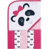 image:imageLuvable Friends Unisex Baby Hooded Towel with Five Washcloths Elephant Spray One SizePanda