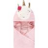 image:imageLuvable Friends Unisex Baby Cotton Animal Face Hooded Towel Moose One SizeUnicorn Flower