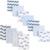 image:imageLuvable Friends Unisex Baby Cotton Flannel Burp Cloths and Receiving Blankets 11Piece Tribe One SizeTrain
