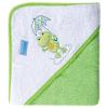 image:imageLuvable Friends Unisex Baby Cotton Hooded Towel Blue One SizeGreen