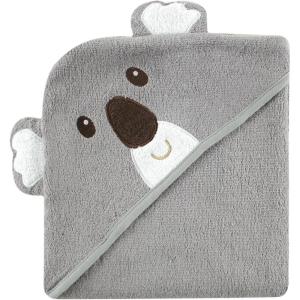 image:imageLuvable Friends Unisex Baby Cotton Animal Face Hooded Towel Moose One SizeKoala