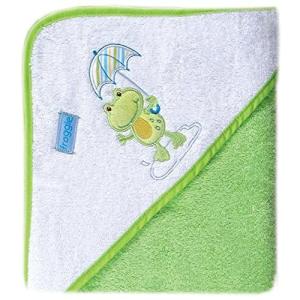 image:imageLuvable Friends Unisex Baby Cotton Hooded Towel Blue One SizeGreen