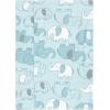 image:imageLuvable Friends Hudson Baby Flannel Burp Cloths 7pk Animal LeopardBlue Elephant Journey
