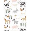 image:imageLuvable Friends Hudson Baby Flannel Burp Cloths 7pk Animal LeopardPastoral Farm