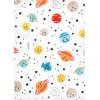 image:imageLuvable Friends Hudson Baby Flannel Burp Cloths 7pk Animal LeopardPlanets