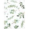 image:imageLuvable Friends Hudson Baby Flannel Burp Cloths 7pk Animal LeopardSage Eucalyptus