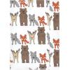 image:imageLuvable Friends Hudson Baby Flannel Burp Cloths 7pk Animal LeopardWoodland Bloom