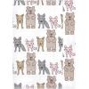 image:imageLuvable Friends Hudson Baby Flannel Burp Cloths 7pk Animal LeopardWoodland Bloom Pink