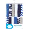 image:imageLuvable Friends Unisex Baby Cotton Rich Washcloths Blue Stripe One SizeFishes