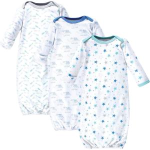 image:imageLuvable Friends Baby Cotton GownsBoy Elephant Stars