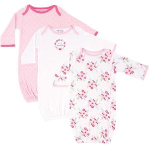 image:imageLuvable Friends Baby Cotton GownsPink Floral