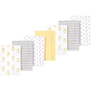 image:imageLuvable Friends Hudson Baby Flannel Burp Cloths 7pk Animal LeopardYellow Duck