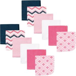 image:imageLuvable Friends Unisex Baby Cotton Rich Washcloths Blue Stripe One SizeChevron