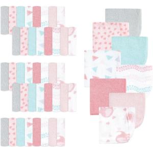 image:imageLuvable Friends Unisex Baby Cotton Rich Washcloths Boy Basic Elephant One SizeGirl Basic Elephant