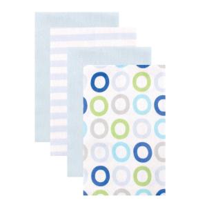 image:imageLuvable Friends Unisex Baby Flannel Burp Cloths Blue One SizeBlue