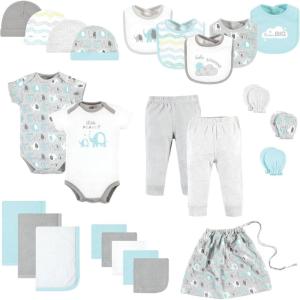 image:imageLuvable Friends Unisex Baby Layette Gift CubeBoy Basic Elephant
