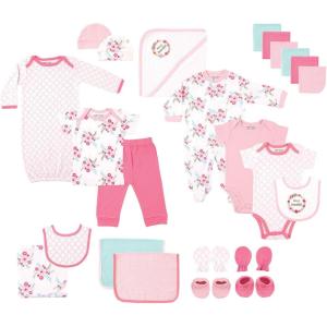 image:imageLuvable Friends Unisex Baby Layette Gift CubeFloral