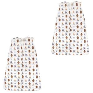 image:imageLuvable Friends Unisex Baby Sleeveless Jersey Cotton Sleeping Bag Sack Blanket Girl Clouds Jersey 1824 MonthsBe Brave Jersey 2pack