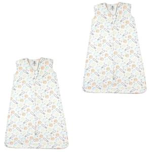 image:imageLuvable Friends Unisex Baby Sleeveless Jersey Cotton Sleeping Bag Sack Blanket Girl Clouds Jersey 1824 MonthsSports Jersey 2pack
