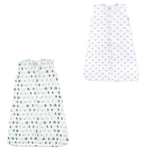 image:imageLuvable Friends Unisex Baby Sleeveless Jersey Cotton Sleeping Bag Sack Blanket Magical Forest Jersey 612 MonthsElephants Gray Elephant Jersey 2pack