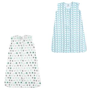 image:imageLuvable Friends Unisex Baby Sleeveless Jersey Cotton Sleeping Bag Sack Blanket Magical Forest Jersey 612 MonthsElephants Sheep Jersey 2pack