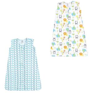 image:imageLuvable Friends Unisex Baby Sleeveless Jersey Cotton Sleeping Bag Sack Blanket Magical Forest Jersey 612 MonthsSheepNeutral Animals Jersey 2pack
