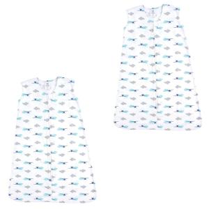 image:imageLuvable Friends Unisex Baby Sleeveless Jersey Cotton Sleeping Bag Sack Blanket Neutral Animals Jersey 1824 MonthsAirplane Jersey 2pack