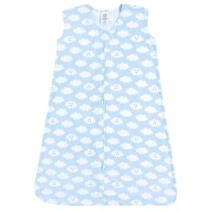 image:imageLuvable Friends Unisex Baby Sleeveless Jersey Cotton Sleeping Bag Sack Blanket Neutral Animals Jersey 1824 MonthsBoy Clouds Jersey