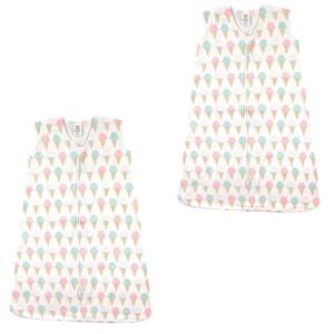 image:imageLuvable Friends Unisex Baby Sleeveless Jersey Cotton Sleeping Bag Sack Blanket Neutral Animals Jersey 1824 MonthsIce Cream Jersey 2pack