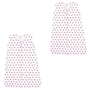 image:imageLuvable Friends Unisex Baby Sleeveless Jersey Cotton Sleeping Bag Sack Blanket Sports Jersey 612 MonthsLadybug Jersey 2pack