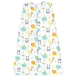 image:imageLuvable Friends Unisex Baby Sleeveless Jersey Cotton Sleeping Bag Sack Blanket Sports Jersey 612 MonthsNeutral Animals Jersey