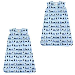 image:imageLuvable Friends Unisex Baby Sleeveless Jersey Cotton Sleeping Bag Sack Blanket Sports Jersey 612 MonthsTeepee Jersey 2pack