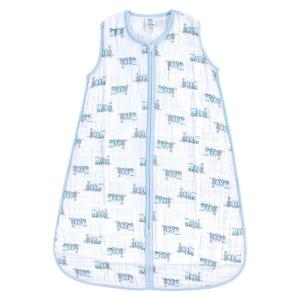 image:imageLuvable Friends Unisex Baby Sleeveless Muslin Cotton Sleeping Bag Sack Blanket Stars Muslin 1824 MonthsTrain Muslin