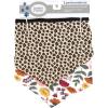 image:imageLuvable Friends Dog Reversible Pet Dog and Cat Bandana Bibs 2pk Banana Space One SizeBotanical Leopard
