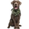 image:imageLuvable Friends Dog Reversible Pet Dog and Cat Bandana Bibs 2pk Banana Space One SizeSpace Camo