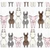 image:imageLuvable Friends Little Treasure Flannel Receiving Blankets 7pkBarn Pals Pink