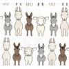 image:imageLuvable Friends Little Treasure Flannel Receiving Blankets 7pkFarm Friends Pastel