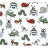 image:imageLuvable Friends Little Treasure Flannel Receiving Blankets 7pkGarden Bugs