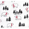 image:imageLuvable Friends Little Treasure Flannel Receiving Blankets 7pkPlaid Bear