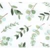 image:imageLuvable Friends Little Treasure Flannel Receiving Blankets 7pkSage Eucalyptus