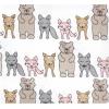 image:imageLuvable Friends Little Treasure Flannel Receiving Blankets 7pkWoodland Bloom Pink