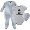 image:imageLuvable Friends Baby Sleep and Play Bodysuit and BibLittle Man