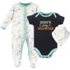 image:imageLuvable Friends Baby Sleep and Play Bodysuit and BibSports