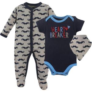 image:imageLuvable Friends Baby Sleep and Play Bodysuit and BibHeartbreaker